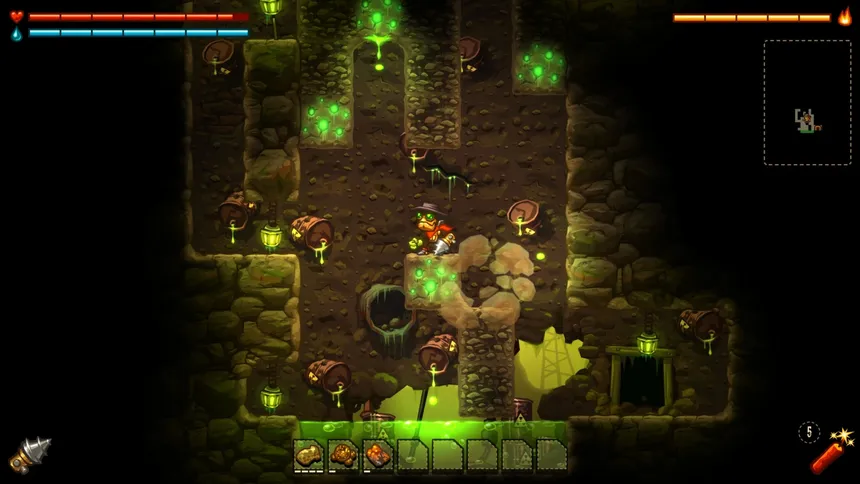 Скриншот 3 к игре SteamWorld Dig