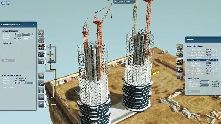 Скриншот 2 к игре Skyscraper Simulator