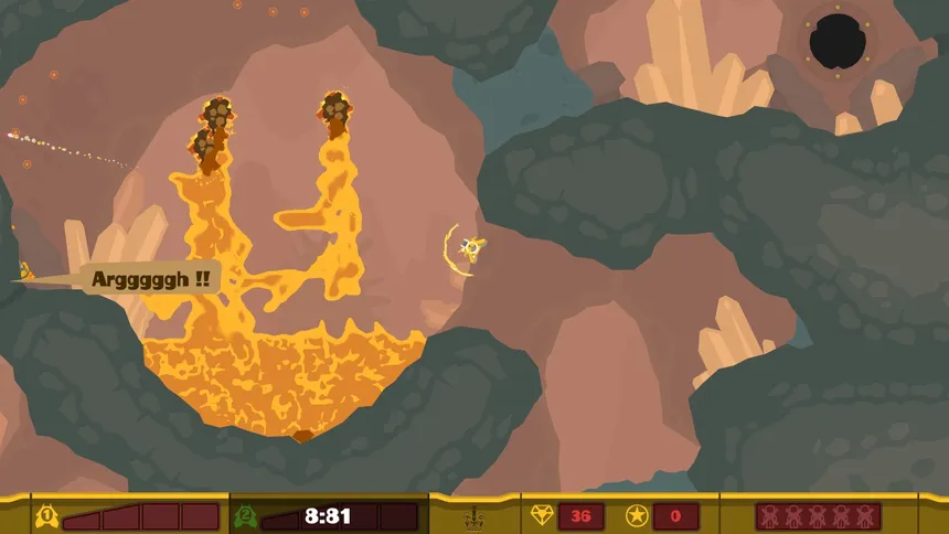 Скриншот 2 к игре PixelJunk Shooter