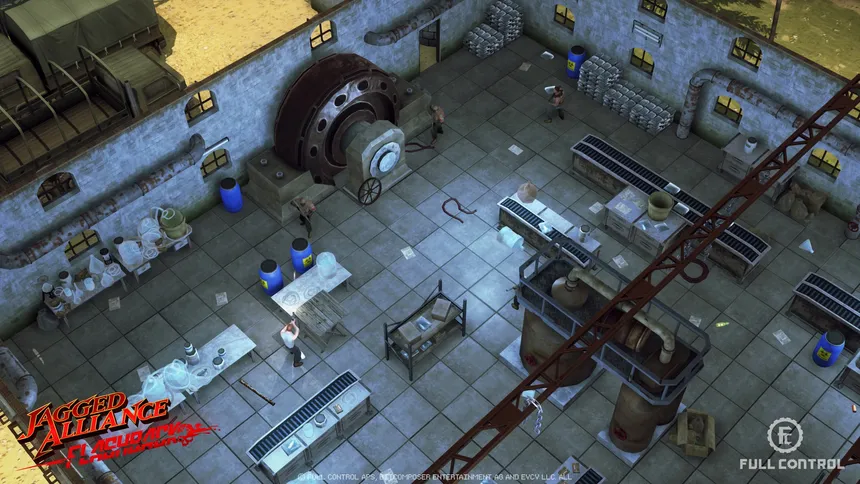 Скриншот 8 к игре Jagged Alliance Flashback
