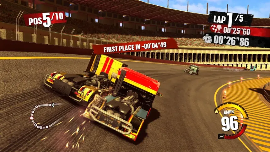 Скриншот 1 к игре Truck Racer