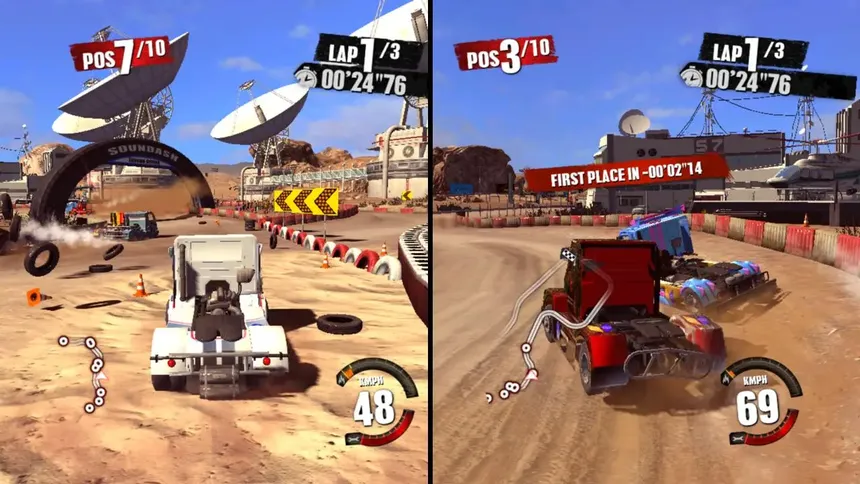 Скриншот 6 к игре Truck Racer