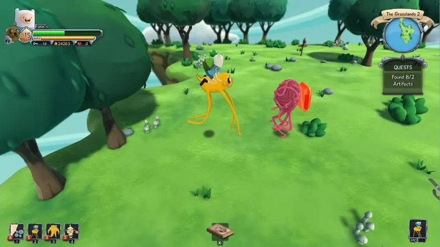 Скриншот 1 к игре Finn and Jake's Epic Quest