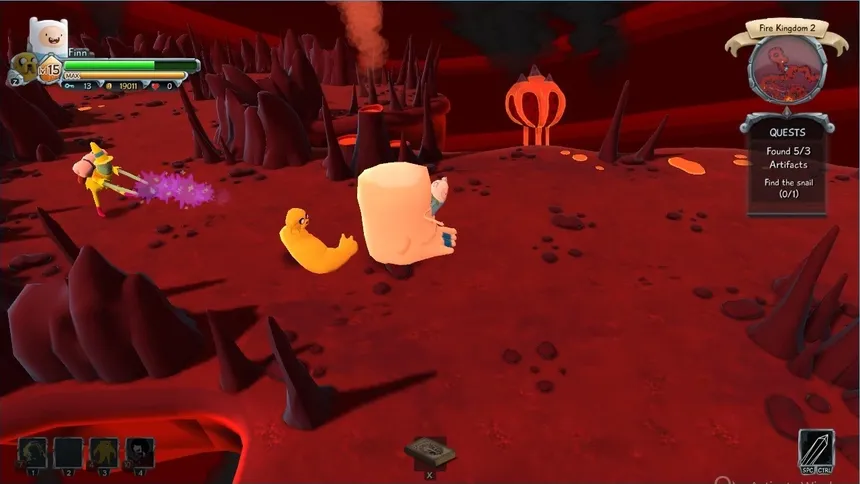 Скриншот 6 к игре Finn and Jake's Epic Quest