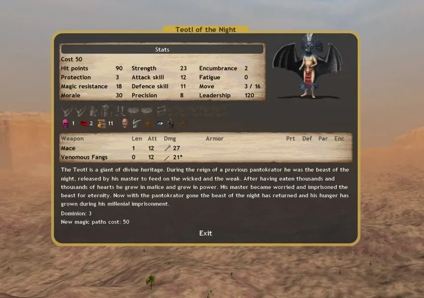 Скриншот 3 к игре Dominions 4: Thrones of Ascension