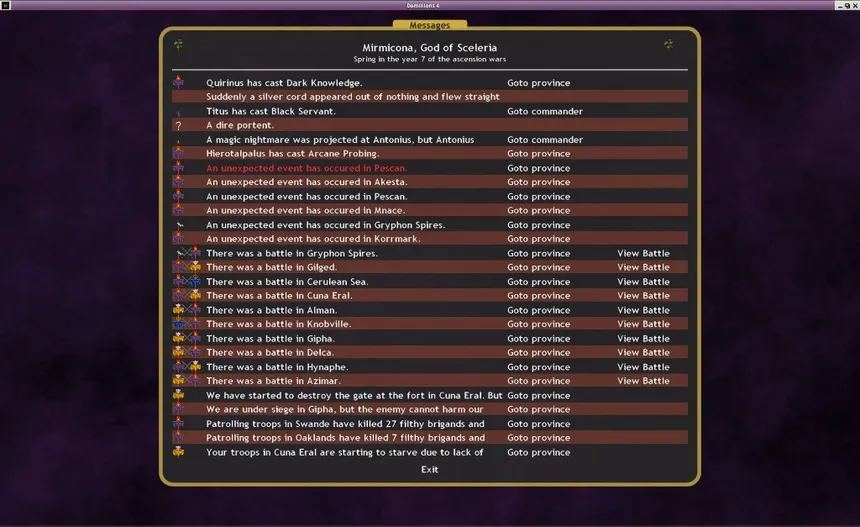 Скриншот 8 к игре Dominions 4: Thrones of Ascension
