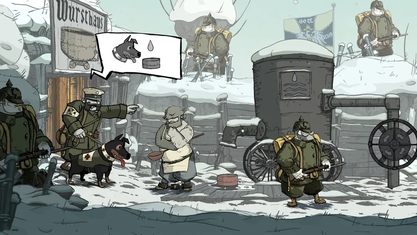 Скриншот 2 к игре Valiant Hearts: The Great War / Soldats Inconnus : Mémoires de la Grande Guerre