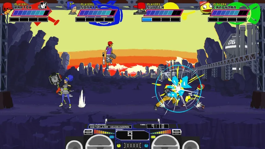 Скриншот 1 к игре Lethal League