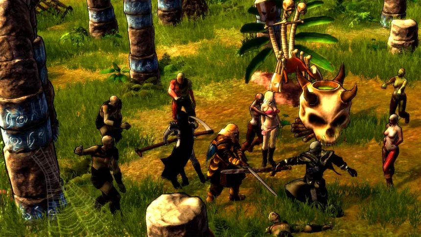 Скриншот 1 к игре Holy Avatar vs. Maidens of the Dead