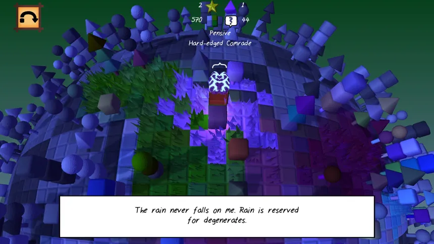 Скриншот 7 к игре Cube & Star: An Arbitrary Love