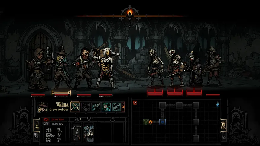 Скриншот 1 к игре Darkest Dungeon
