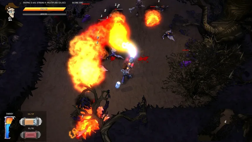 Скриншот 1 к игре Tom vs. The Armies of Hell