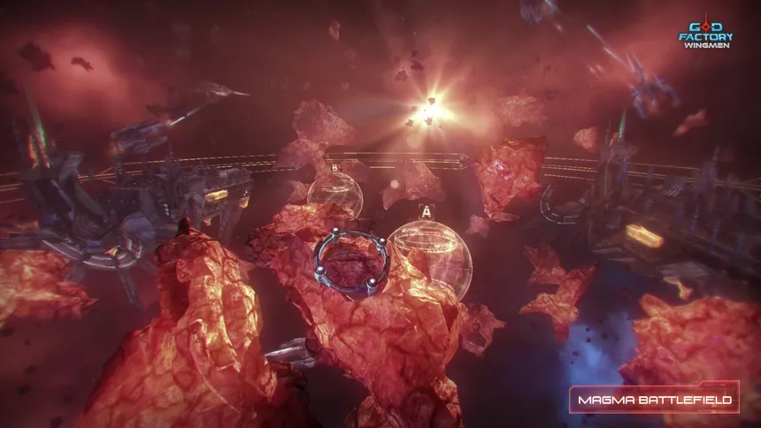 Скриншот 4 к игре GoD Factory: Wingmen