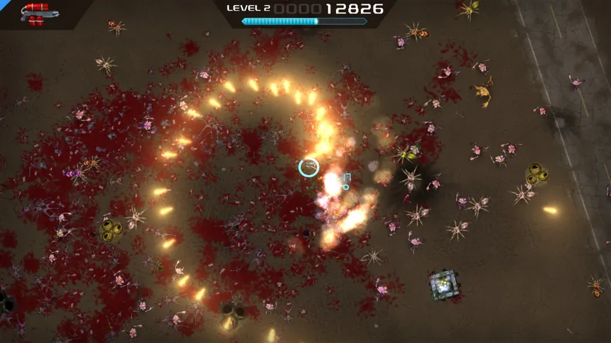 Скриншот 1 к игре Crimsonland