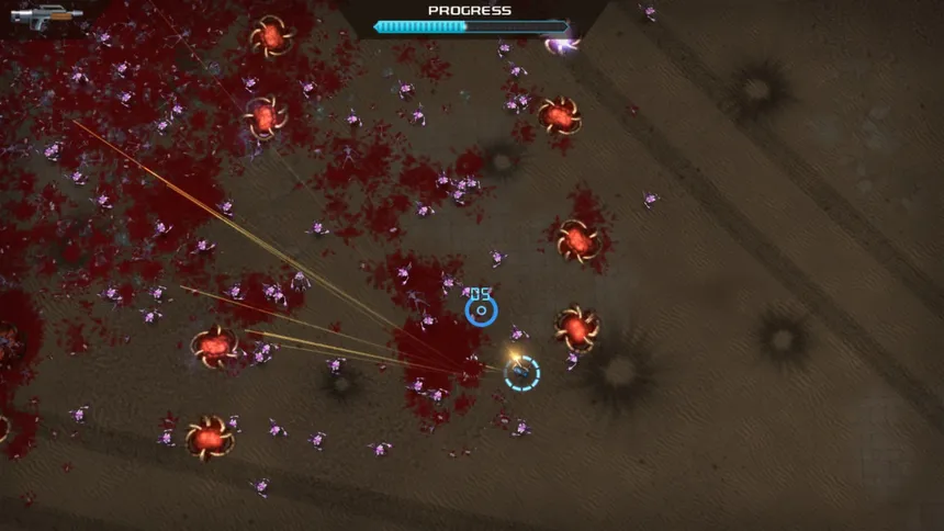 Скриншот 4 к игре Crimsonland