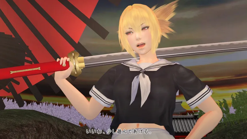 Скриншот 2 к игре Mitsurugi Kamui Hikae