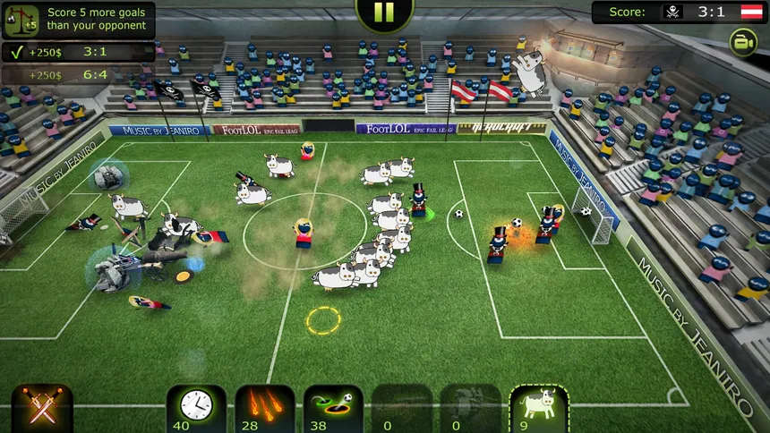 Скриншот 3 к игре FootLOL: Epic Soccer League