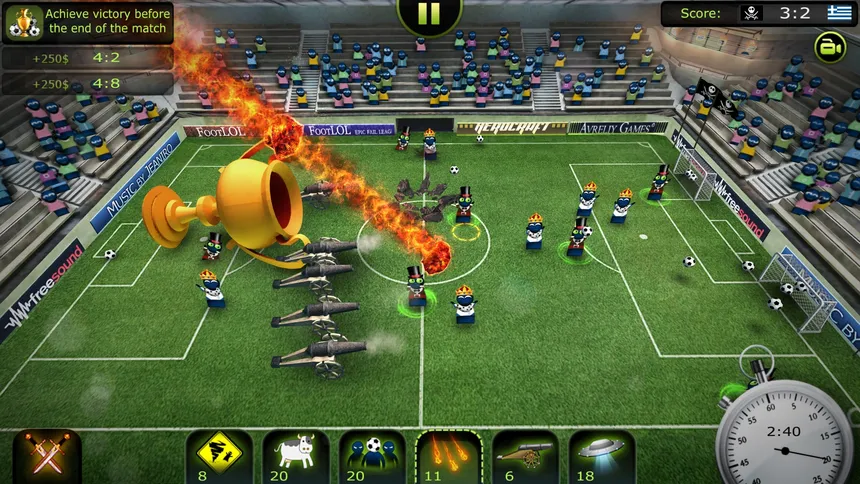 Скриншот 5 к игре FootLOL: Epic Soccer League