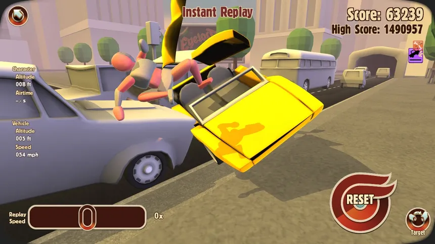 Скриншот 1 к игре Turbo Dismount
