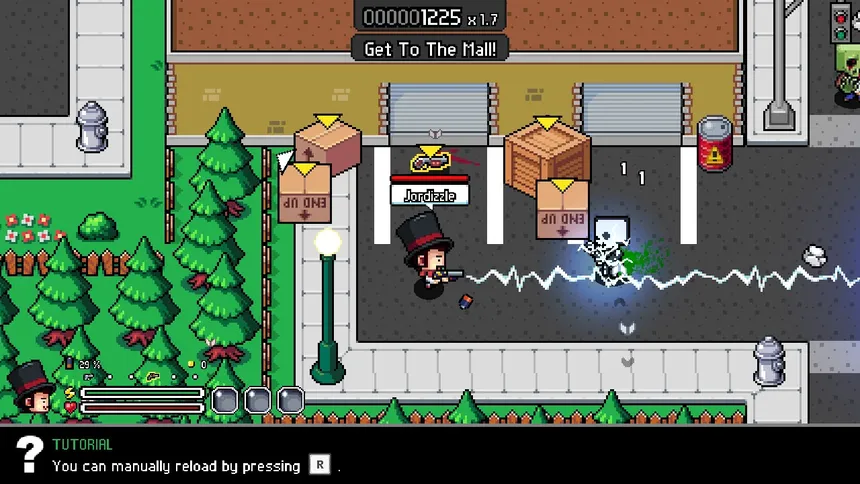 Скриншот 1 к игре Zombie Grinder