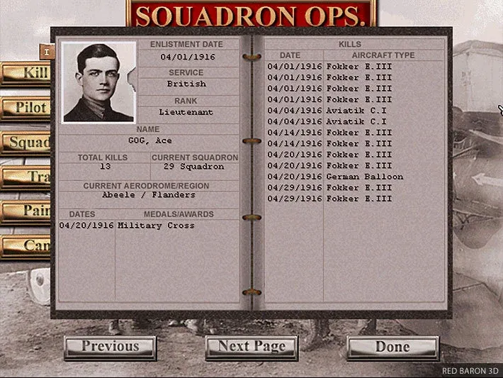 Скриншот 4 к игре Red Baron Pack