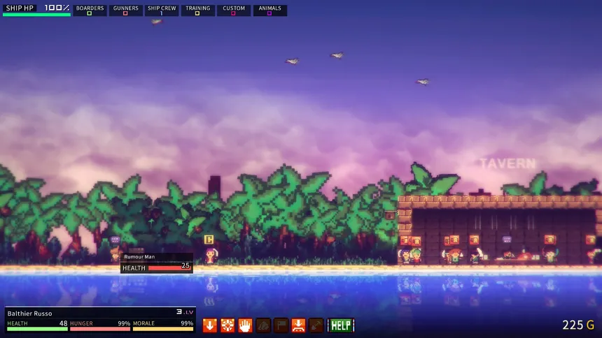 Скриншот 4 к игре Pixel Piracy