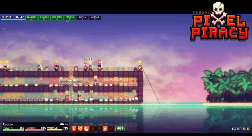 Скриншот 7 к игре Pixel Piracy
