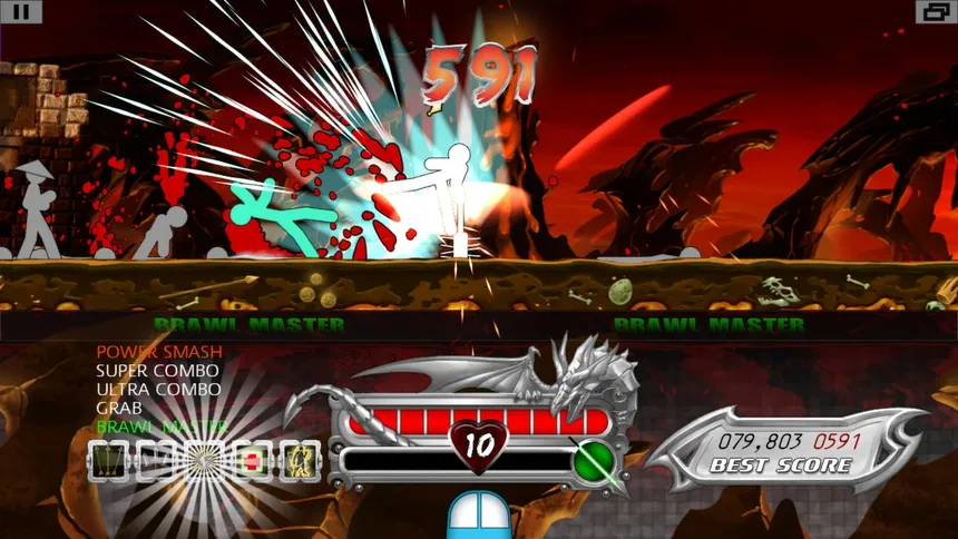 Скриншот 2 к игре One Finger Death Punch