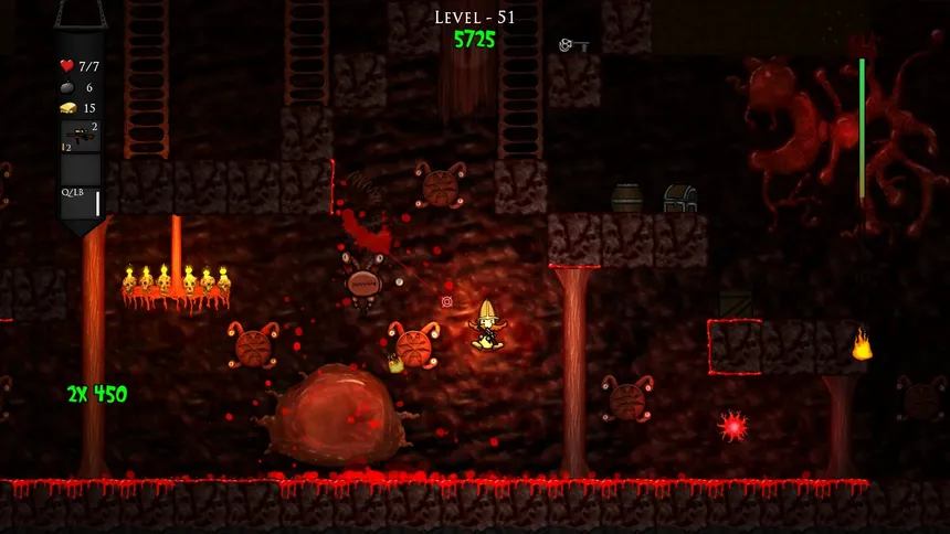 Скриншот 1 к игре 99 Levels To Hell