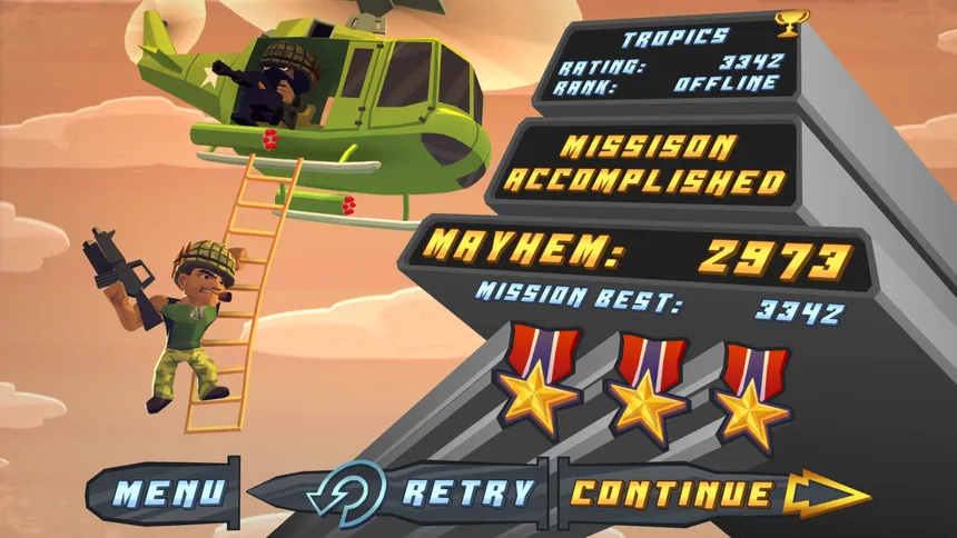 Скриншот 3 к игре Major Mayhem