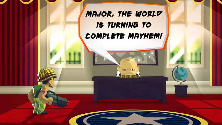 Скриншот 4 к игре Major Mayhem