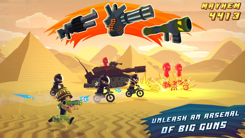 Скриншот 5 к игре Major Mayhem