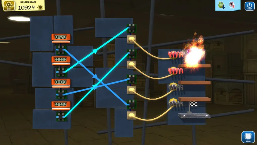 Скриншот 3 к игре Crazy Machines: Golden Gears