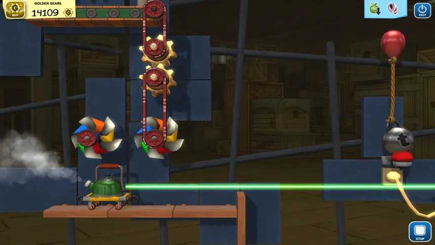 Скриншот 5 к игре Crazy Machines: Golden Gears
