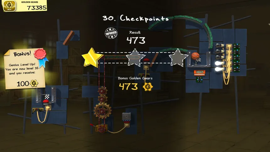 Скриншот 7 к игре Crazy Machines: Golden Gears