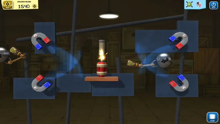 Скриншот 8 к игре Crazy Machines: Golden Gears