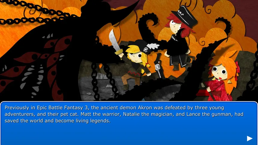 Скриншот 1 к игре Epic Battle Fantasy 4