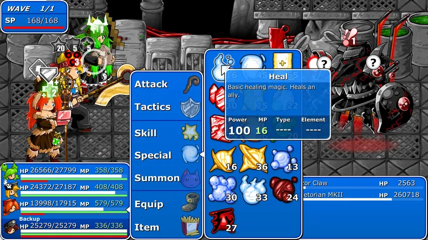 Скриншот 2 к игре Epic Battle Fantasy 4