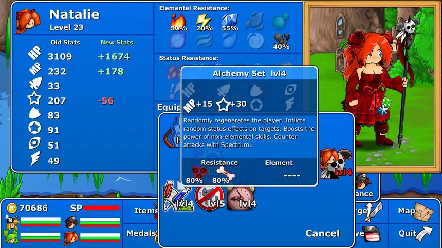 Скриншот 6 к игре Epic Battle Fantasy 4