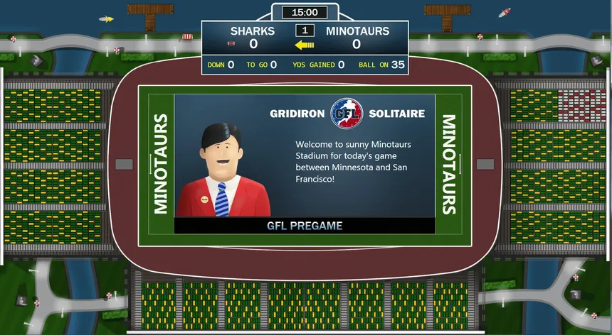 Скриншот 4 к игре Gridiron Solitaire