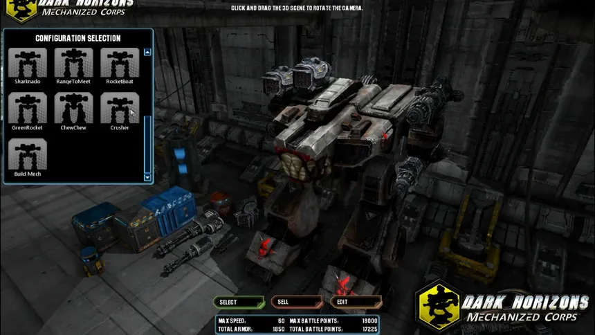Скриншот 2 к игре Dark Horizons: Mechanized Corps