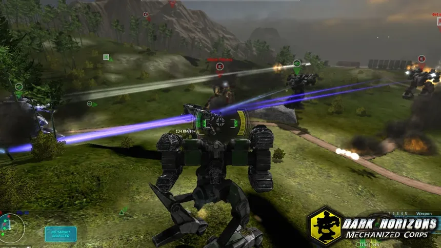 Скриншот 7 к игре Dark Horizons: Mechanized Corps
