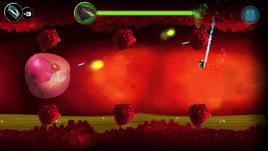Скриншот 2 к игре Gravity Badgers