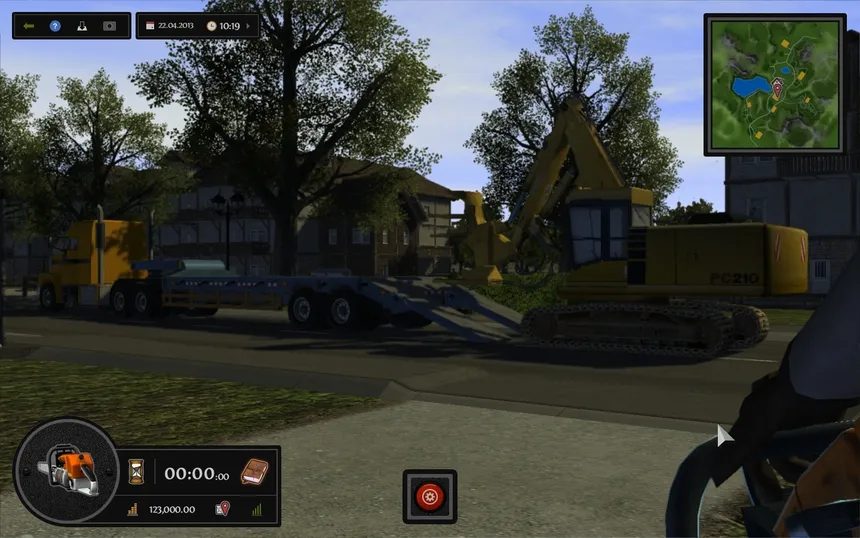 Скриншот 2 к игре Woodcutter Simulator 2013