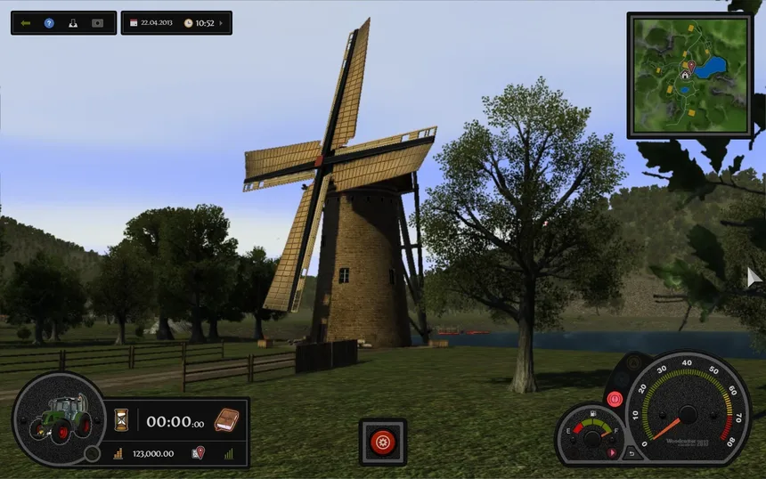 Скриншот 4 к игре Woodcutter Simulator 2013