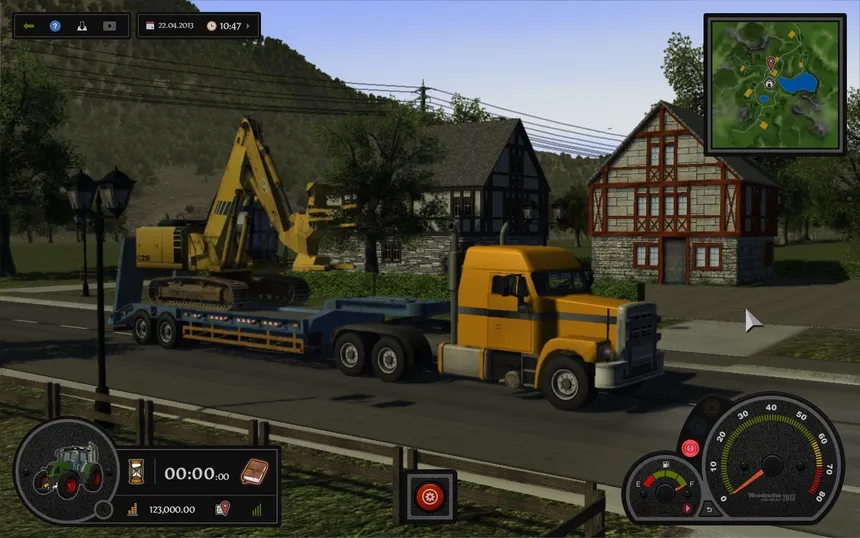 Скриншот 5 к игре Woodcutter Simulator 2013