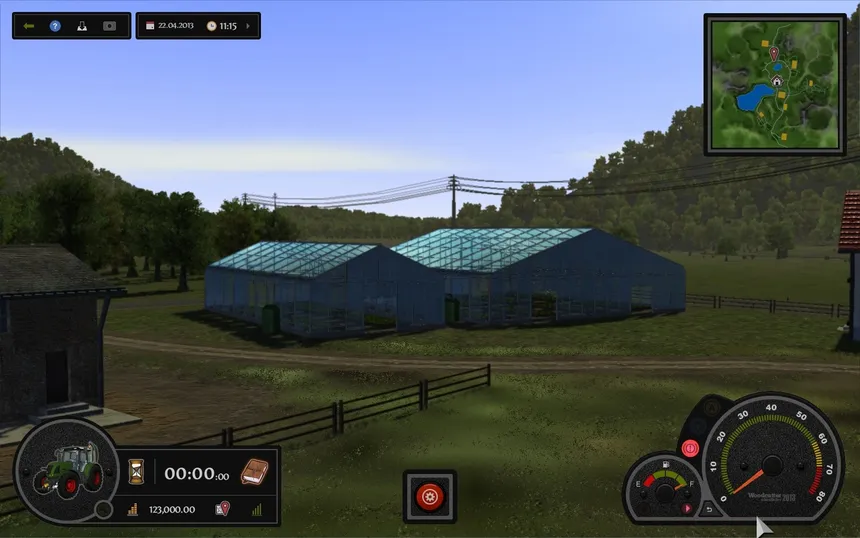 Скриншот 6 к игре Woodcutter Simulator 2013