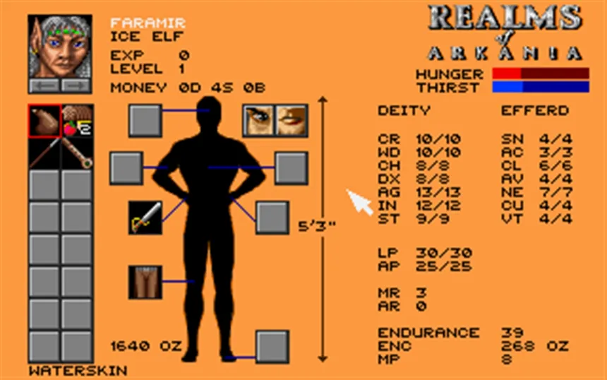 Скриншот 8 к игре Realms of Arkania 1 - Blade of Destiny Classic