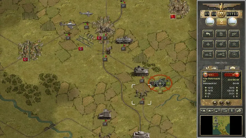 Скриншот 1 к игре Panzer Corps Gold