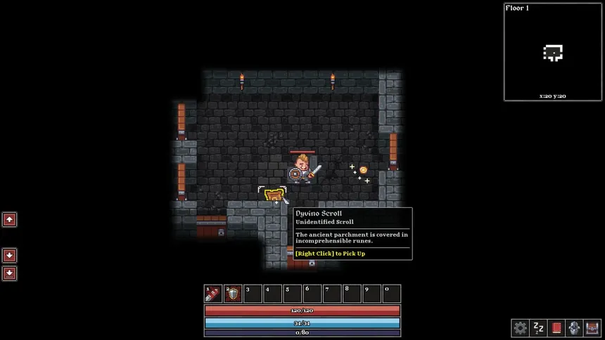 Скриншот 1 к игре Claustrophobia: The Downward Struggle